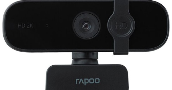 RAPOO C280 WEBCAM USB HD 1080P 2K SUPPORT CAMERA BUILT IN OMNIDIRECTIONAL DUAL NOISE REDUCTION MICROPHONE 85 WIDE ANGLE VIEWING 360 HORIZONTAL